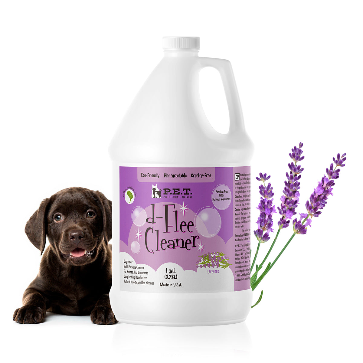 d-Flee® Cleaner Lavender - Pet-Safe Multi-Surface & Kennel Cleaner