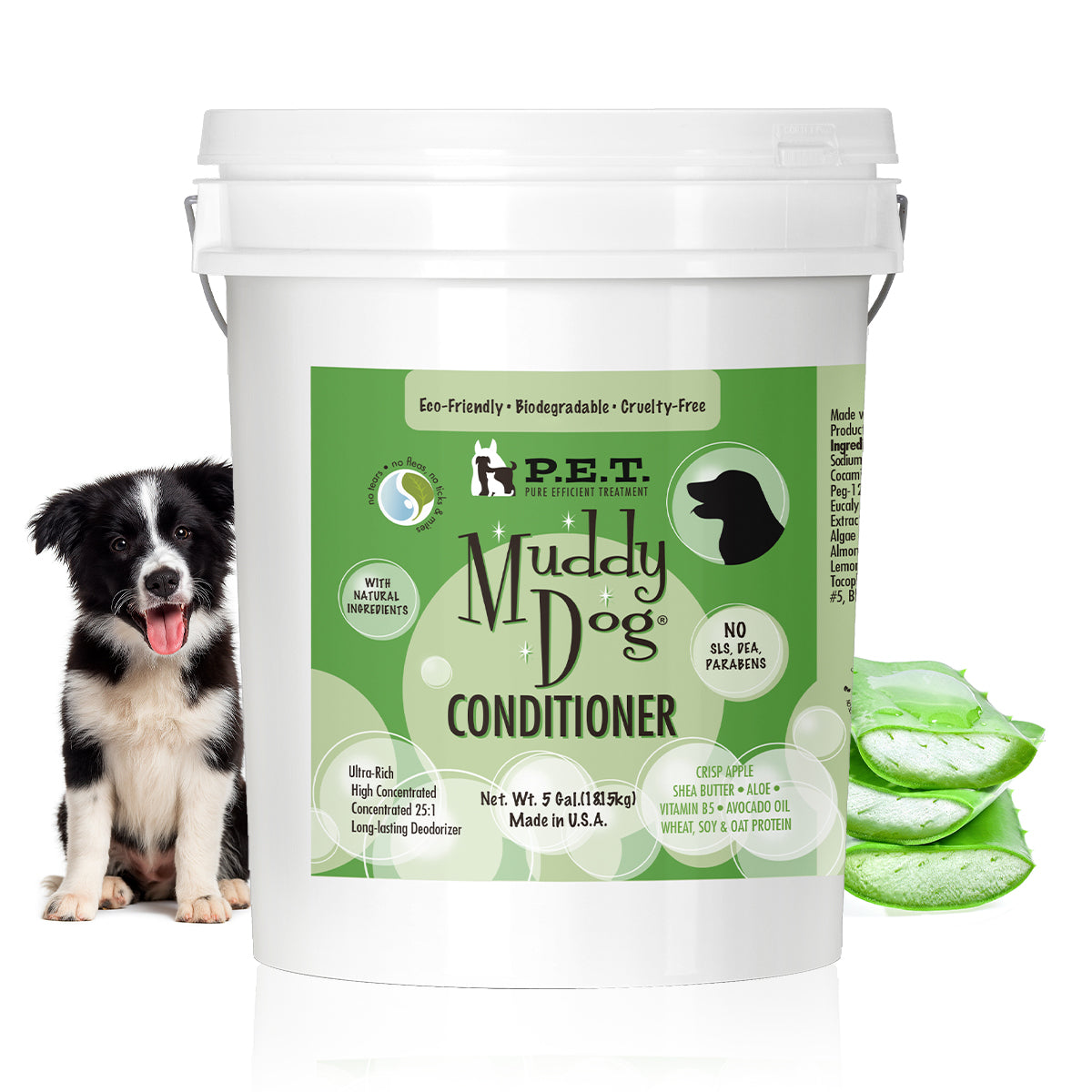 Muddy Dog® Crisp Apple - Heavy-Duty Degreaser & Deep-Clean Shampoo