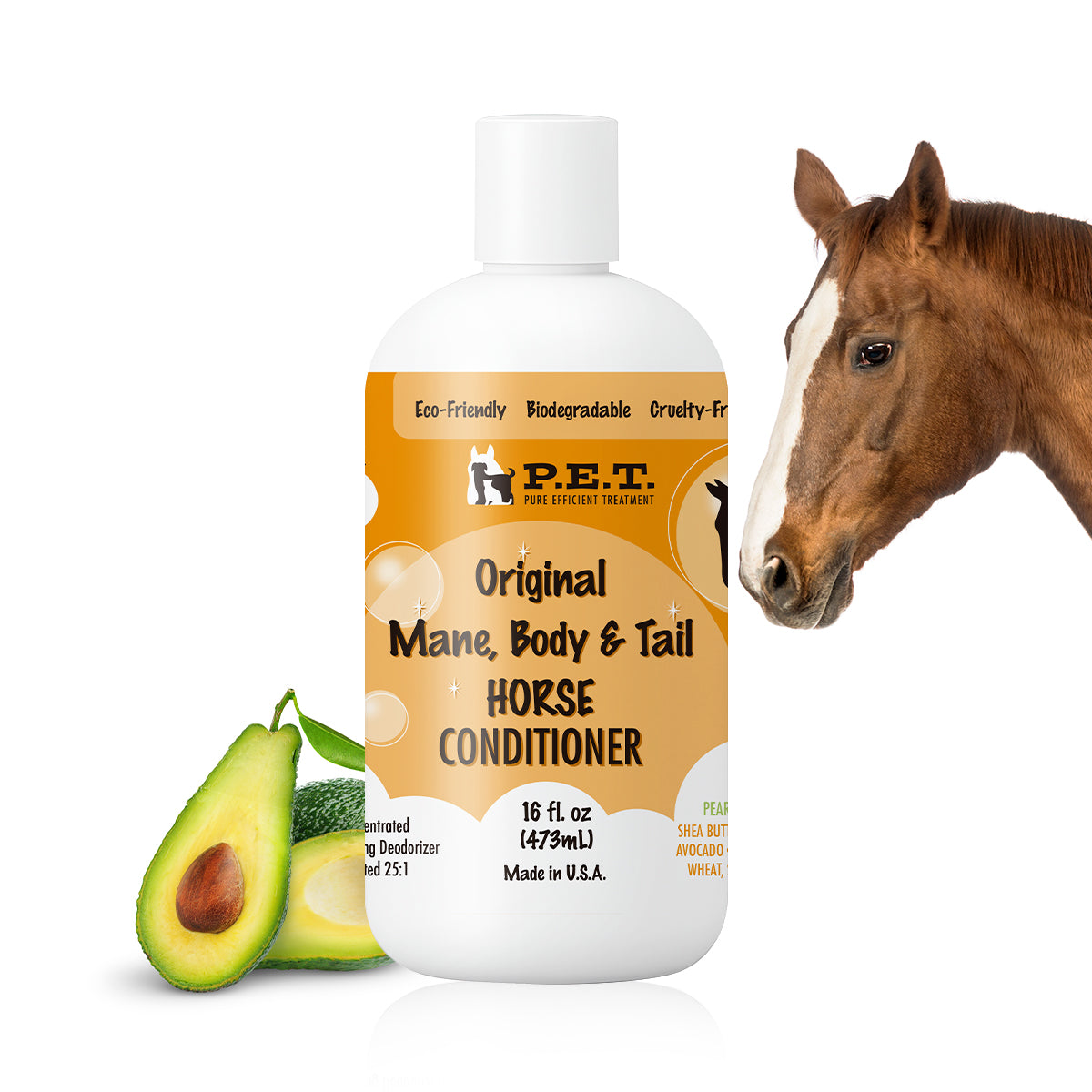 Mane, Body & Tail Horse® - Professional Grooming Shampoo & Conditioner