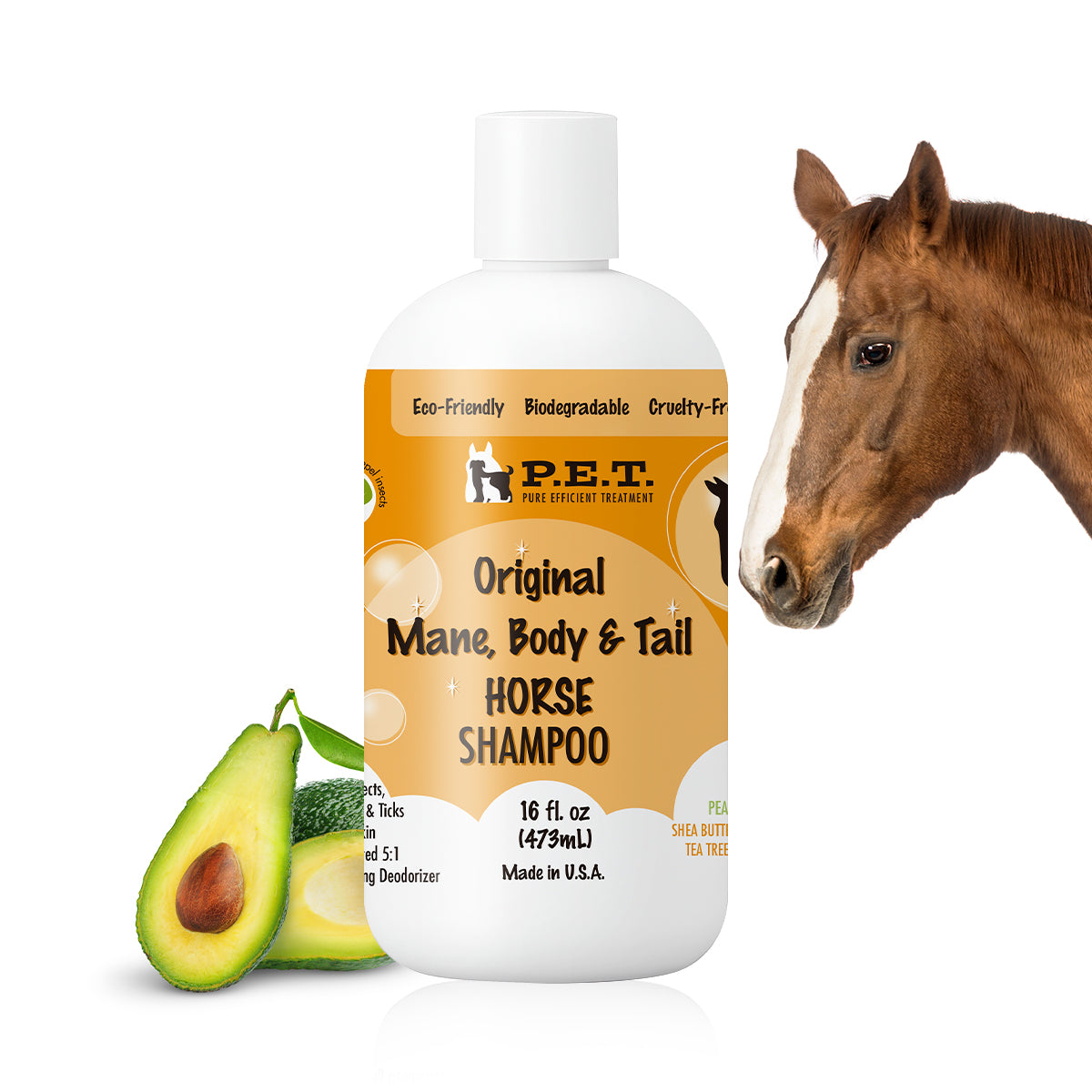 Mane, Body & Tail Horse® - Professional Grooming Shampoo & Conditioner