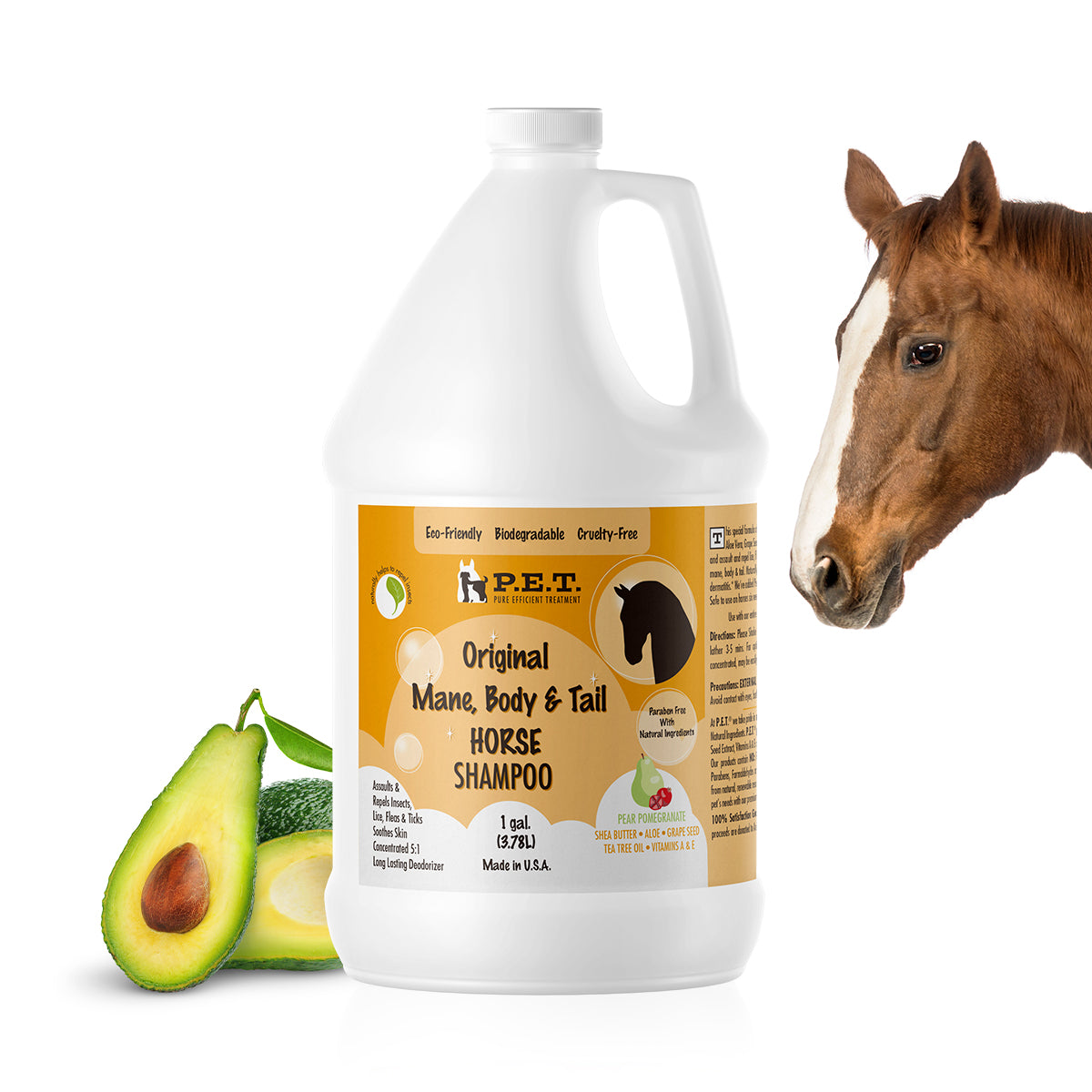 Mane, Body & Tail Horse® - Professional Grooming Shampoo & Conditioner
