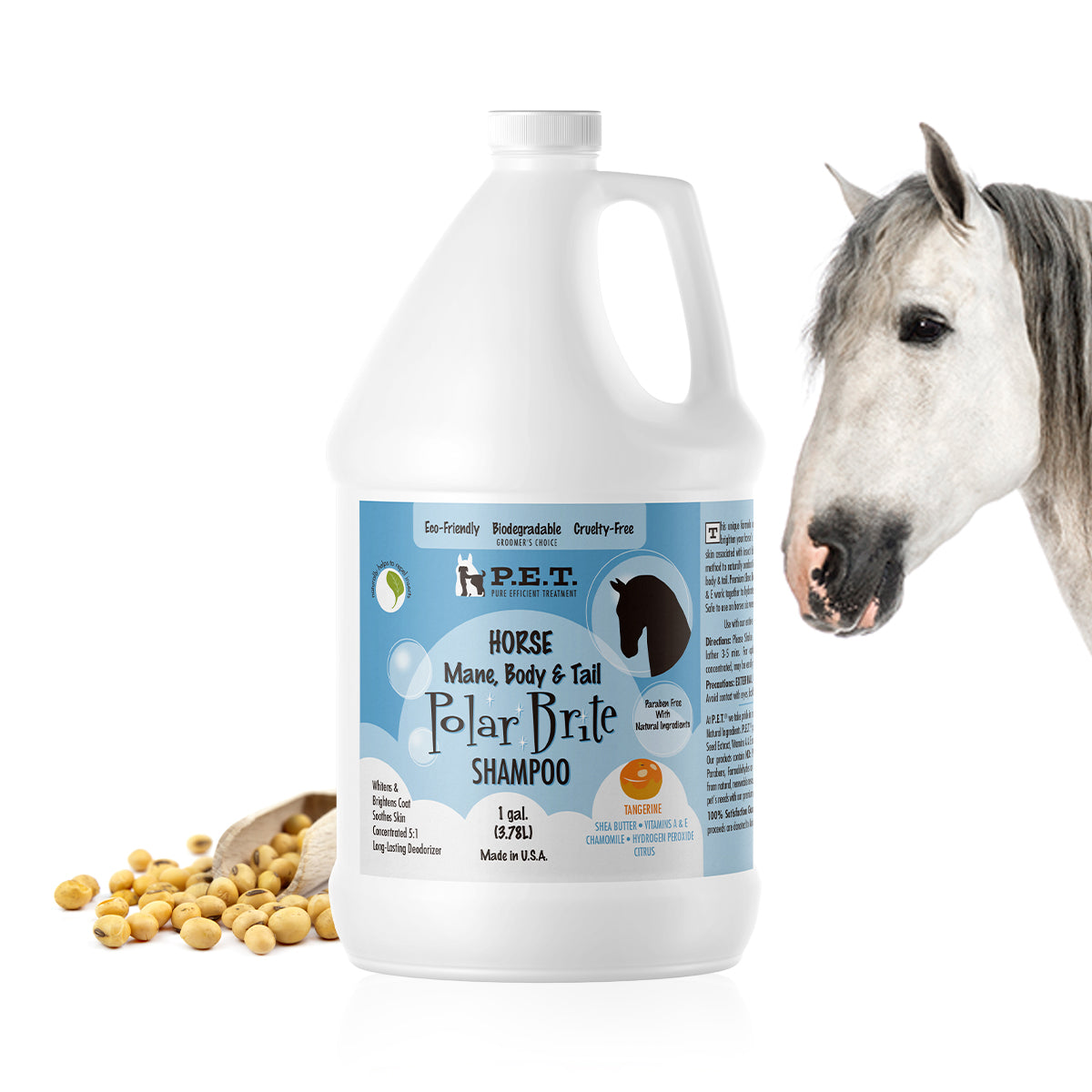 Mane, Body & Tail Horse Polar Brite® - Whitening & Brightening Formula
